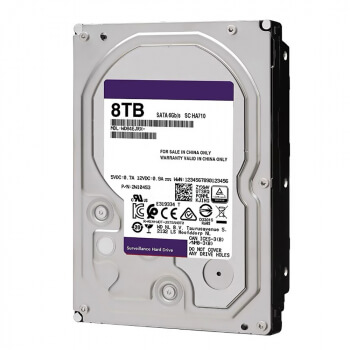 WD84EJRX Жесткий диск для видеонаблюдения (SATA-III; 8Тб; 128МБ; 3.5